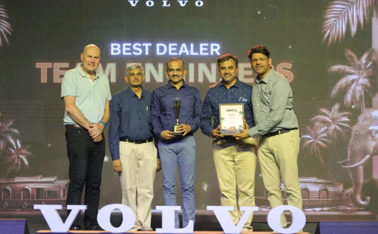 Team Engineers Wins Best Dealer Award at Volvo CE India Conference 2026