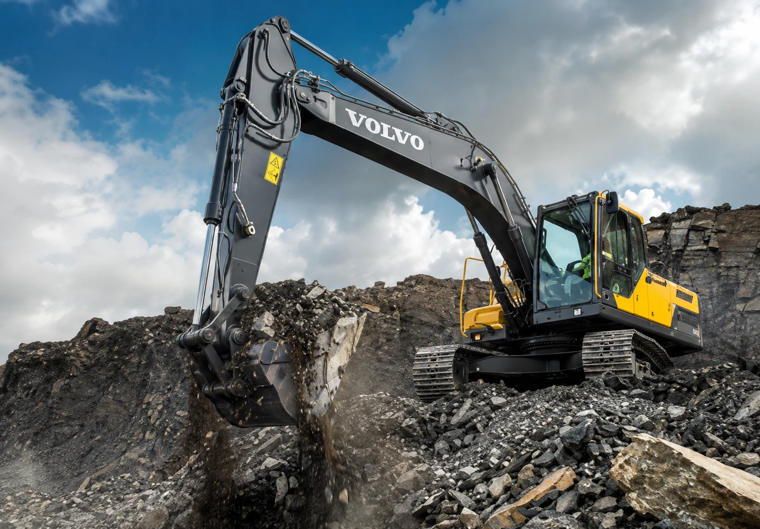 Volvo EC210 — Easy Maintenance