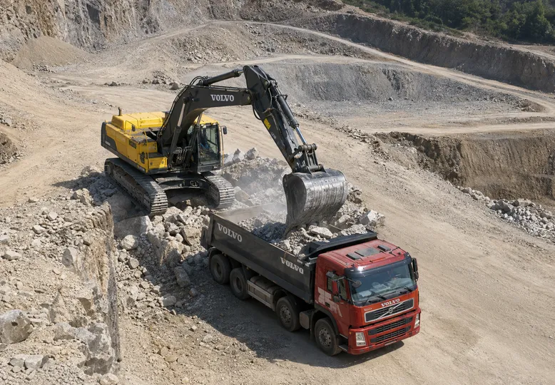 Volvo EC480D — Productivity