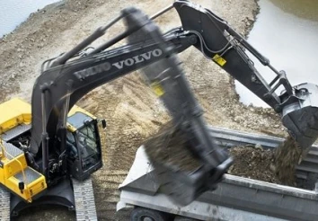 Volvo EC300D — Efficiency