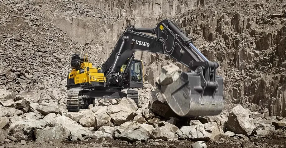 Volvo EC750D — Efficiency
