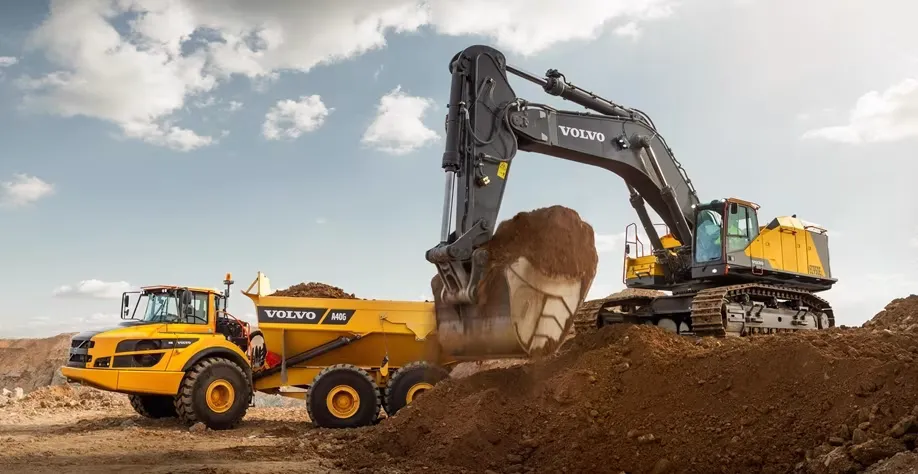 Volvo EC950E — Productivity