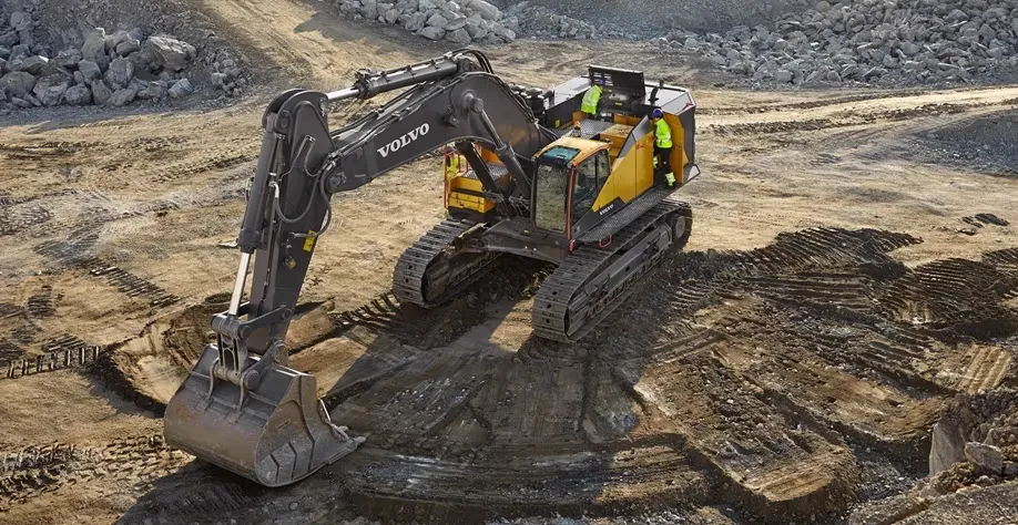 Volvo EC950E — Efficiency