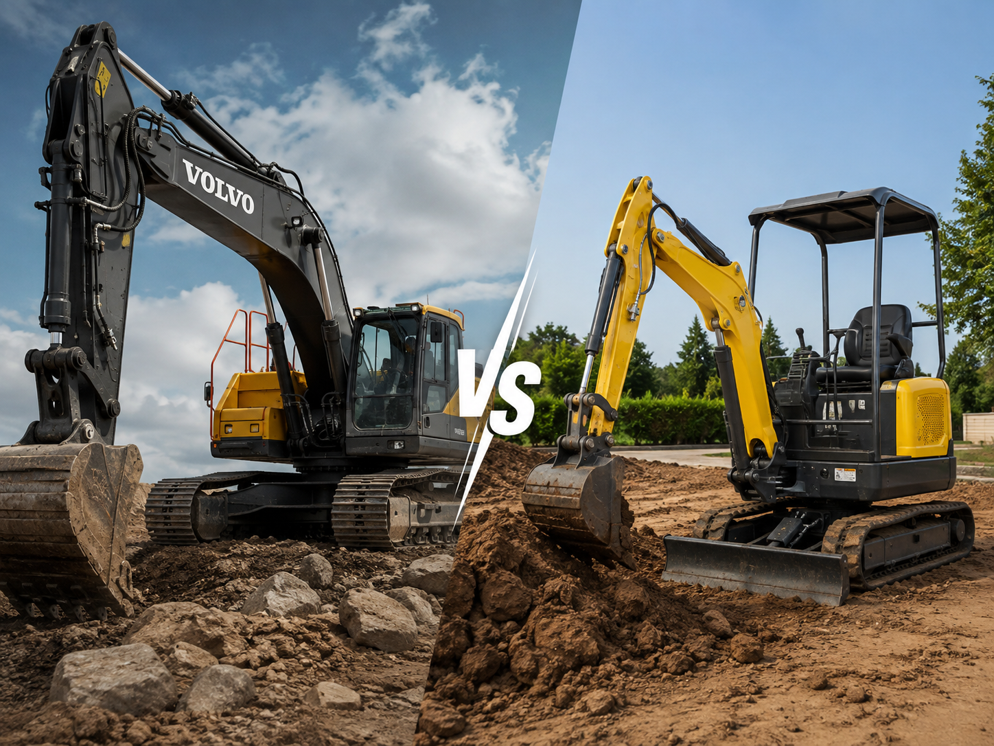 Excavators vs. Mini Excavators – A Guide for the Discerning Indian Buyer